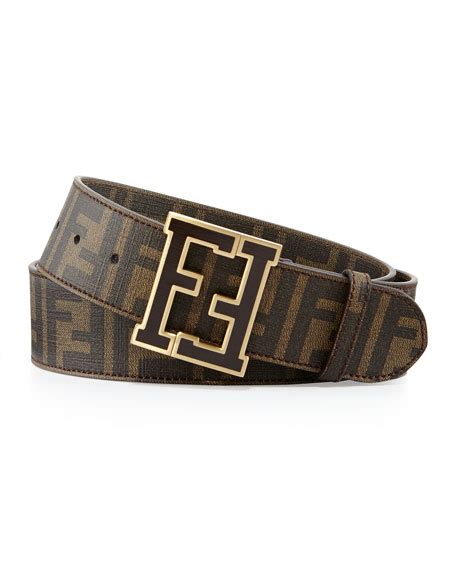 fendi zucca college belt replica|genuine fendi bag.